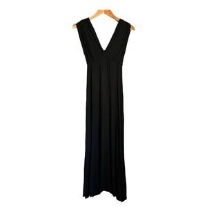 ‎24/7 comfort black maxi dress.